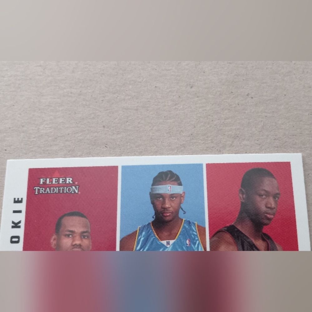 Lebron Trio Rookie Anthony/Wade - Picture 3 of 7